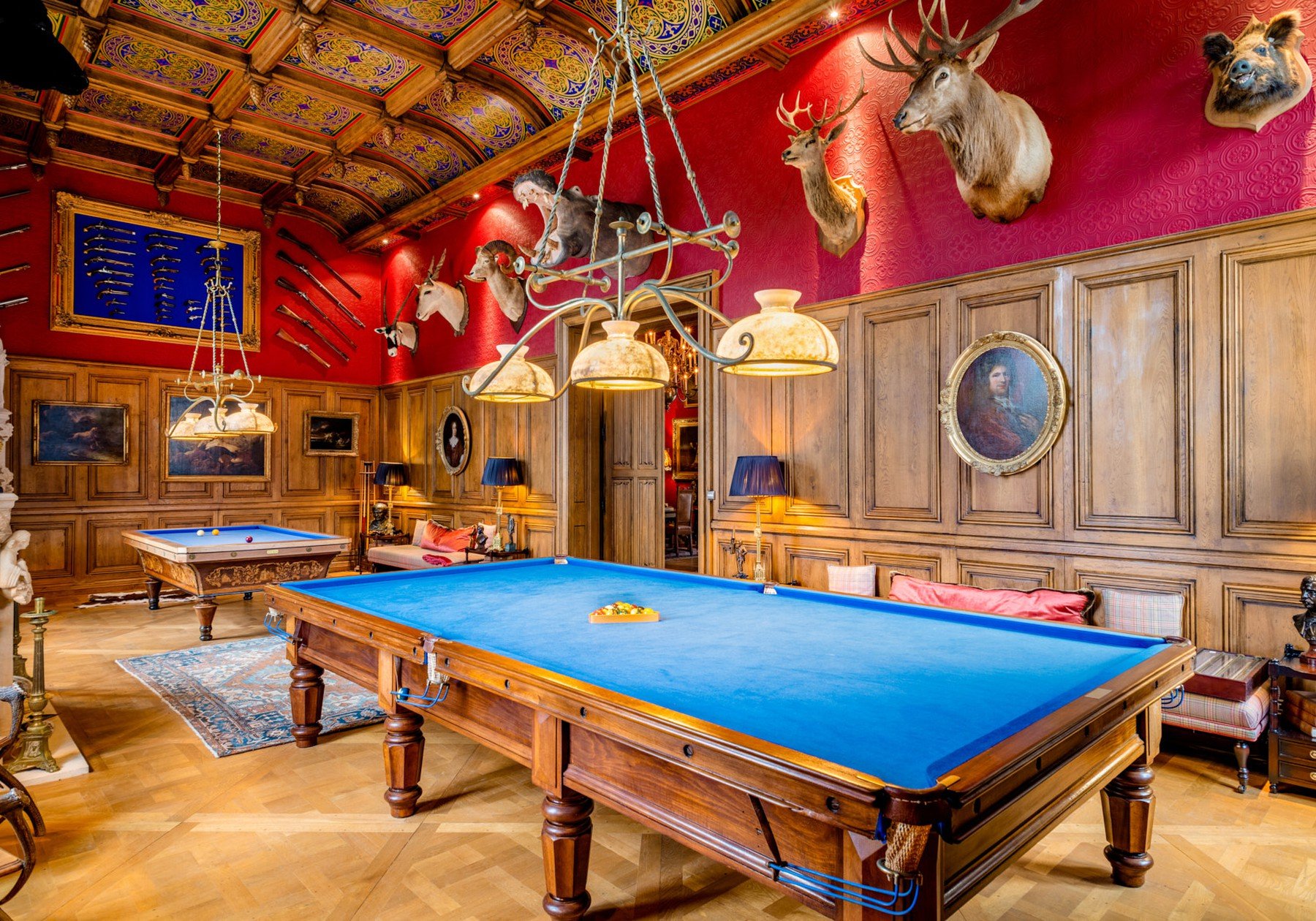 Billiard room